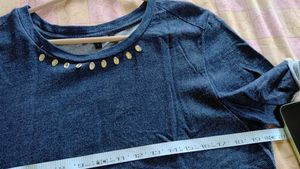 Blue Embellished Dress