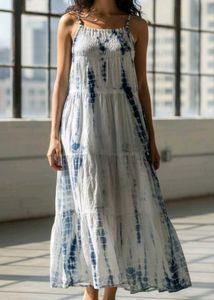 Tie-Dye Sleeveless Dress