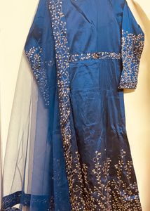 Elegant Blue Kurta Set