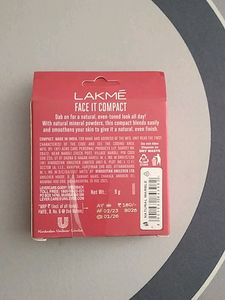 💯% Original Lakme Face It Compact