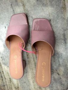 Gagatose mauve heeled sandals