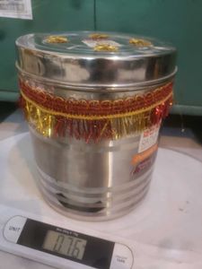 New Ununed Stainless Steel Container