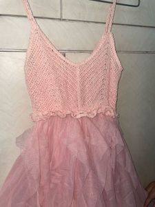 Pink Tulle Party Dress