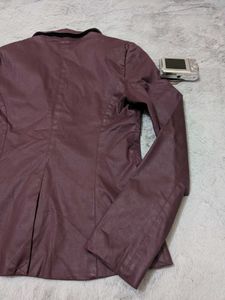 Burgundy Calvin Klein Blazer