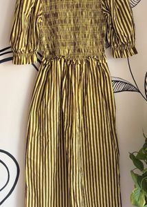 Damson Madder Pinstripe Dress