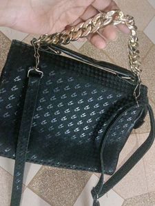 BALCK SELF DESIGN SLING BAGS 🛍 ❤️