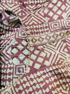Mauve Printed Kurti