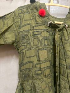 Olive Green Top
