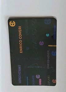 Enrico coveri Italian Black Leather Wallet