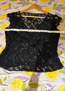 Beautiful Black Lace Top