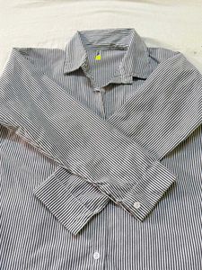 Striped Button-Down Shirt