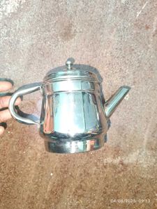 Elegant Stainless Steel Teapot