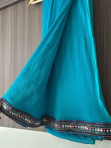 Charismatic Cyan Dupatta