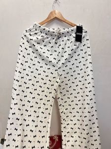 Printed Wide Leg Lounge Pants