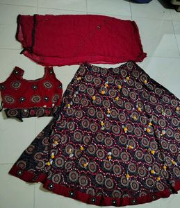 Gujrati Chaniya choli Lehenga