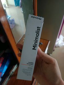 Minimalist Sunscreen