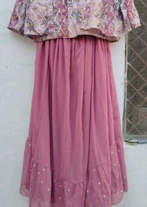 Dusty Rose Two-Piece Set