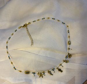 Beaded Charm Necklace