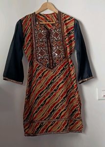 Elegant Embellished Tunic Top