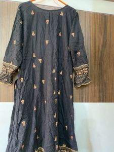 Black Printed Kurti