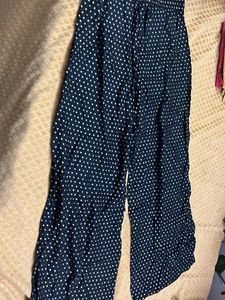 Polka Dot Wide Leg Pants
