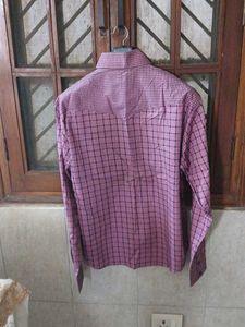 Checked Button-Down Shirt