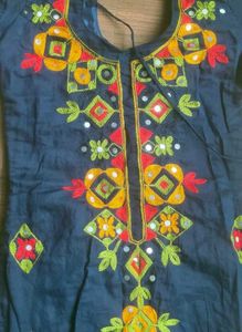 Embroidered Kurti Dress