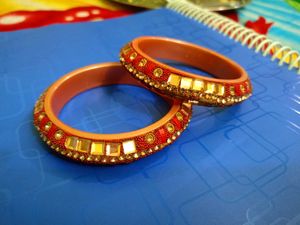Embellished Bangle Set