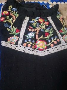 Floral Embroidered Top