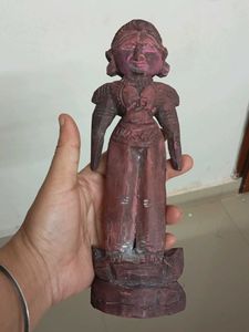 Vintage Wooden Deity