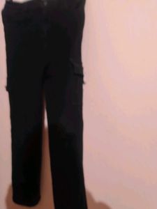 Black Cargo Pants