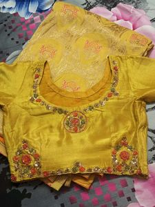 Designer Blouse Heavy Saree🌙🧿