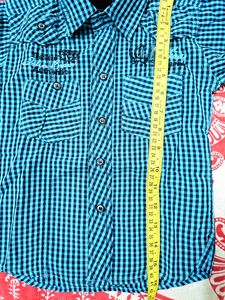 Cotton Check Full Sleeve Shirt For 1 To 2 Year Boy