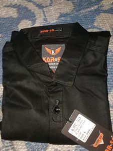 KARS-U Black Casual Shirt - New with Tag