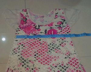 Cute Floral Girls Dress