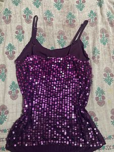 Sparkly Sequin Cami Top