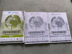 Vision IAS Environment Study Material - Parts 1-3