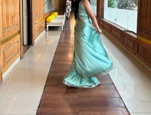 Satin Ready To Wear Saree