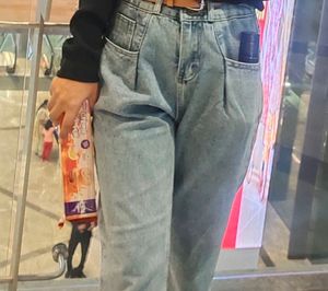 High Waist Jean Light Blue Colour