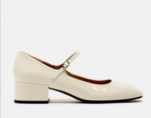 Faux Patent Ballet Flats