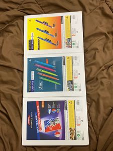 Set Of 3 Classmate Hardcover Registers