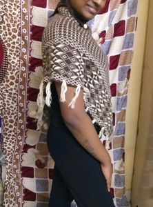 Vintage Knit Poncho