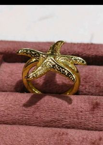 Ocean Sea Beach Starfish Ring