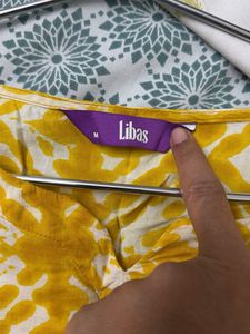 Yellow &amp; White Printed Co Ord set