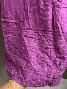 Unused Tassar Cotton Short Kurta