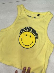 Bonkers Yellow Tank Top