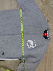 Nike Men Sweatshirt Gray Size XXL