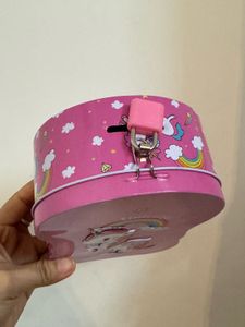 Cute Unicorn Tin Box