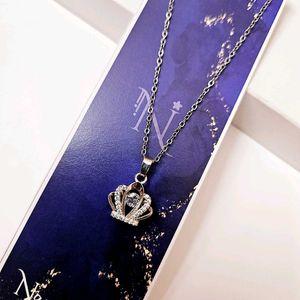 Princess Crown Pendant necklace