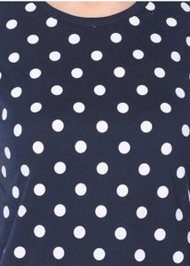 Women Printed Round Neck Regular Tshirt